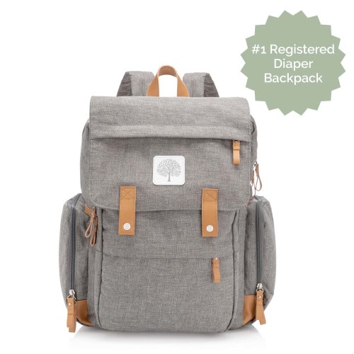 Neutral Diaper Backpack with Changing Pad | Parker Baby Co.