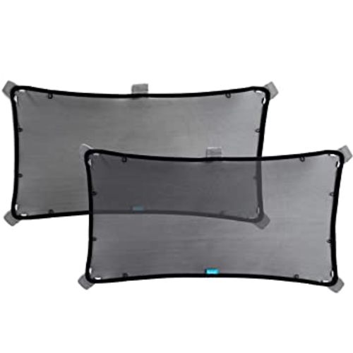 Munchkin® Brica® Magnetic Stretch to Fit™ Sun Shade, Black, 2 Pack