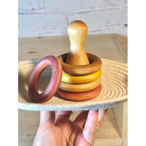 Wooden Bowling Pin Stacker (small) - Essential Montessori Learning Game and Shelf Material - Etsy