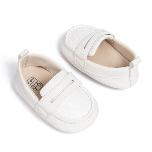 Infant Baby Boys Loafers Soft Sole PU Leather Toddler Moccasins Girls First Walking Crib Dress Shoes