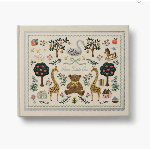 Embroidered Baby Book