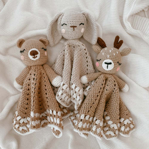 Heirloom Crochet Lovey Comforter