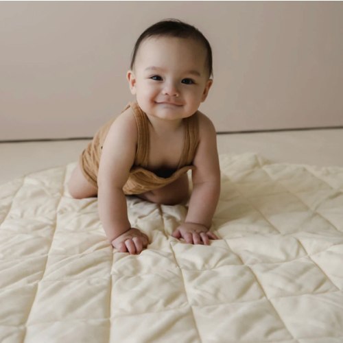Snuggle Me Organic Play Mat | Natural