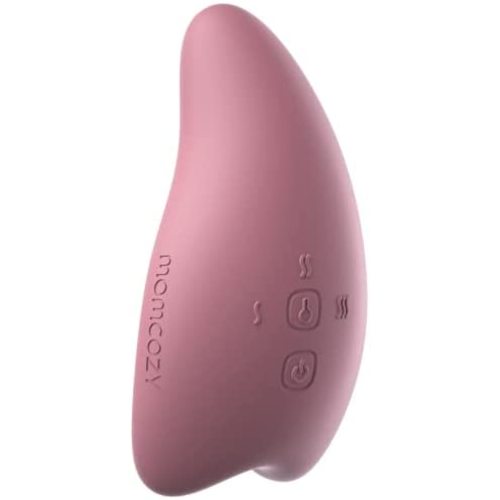 Momcozy Warming Lactation Massager 2-in-1, Soft Breast Massager for Breastfeeding, Heat + Vibration Adjustable for Clogged Ducts, Improve Milk Flow, Engorgement