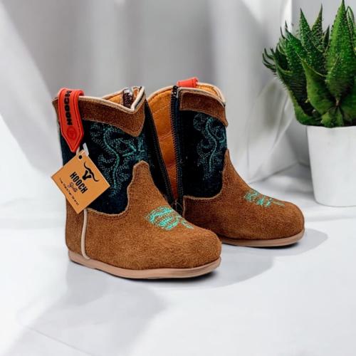 Baby Cowboy Boots Genuine Leather – Western Infant Boots, Toddler Cowboy Booties, Soft Sole Newborn Boots, Handmade Baby Boots Gift - T.J