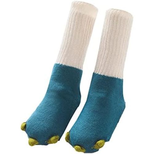 Toddler Child Cute Knitting Stockings Spring Autumn Winter Baby Socks Dinosaur Baby Socks Dotted Rubber Floor