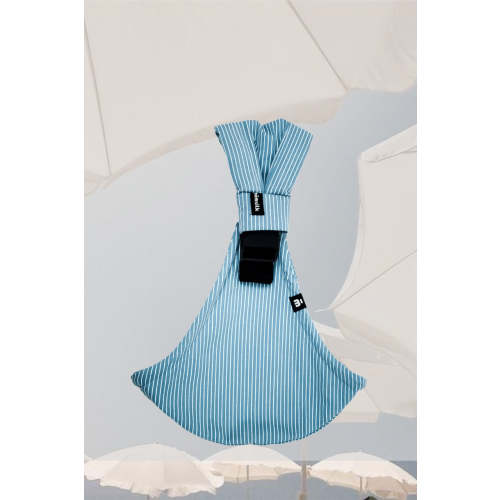 MomSwing Baby Carrier - Azure Lines