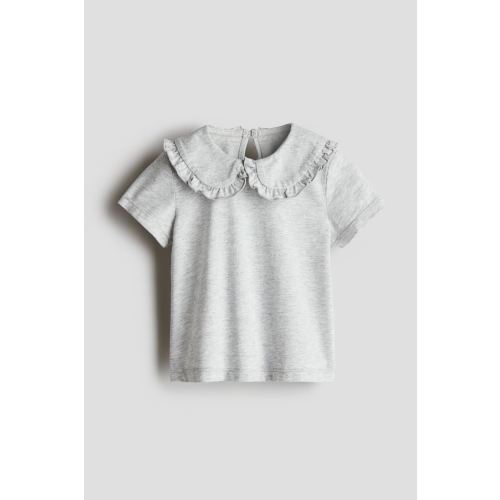 Cotton Top with Collar