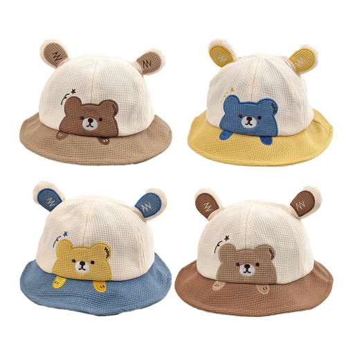 Yoyauz Baby Sun Hats for Boys Girls Toddlers Kids Summer UPF 50+ UV Protection Cap Wide Brim Beach Bucket Cap