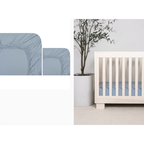 Leo Crib Sheet + Changing Pad Cover Pack