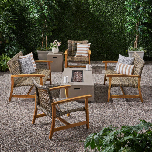 Ebern Designs Hively 6 - Person Outdoor Seating Group | Wayfair