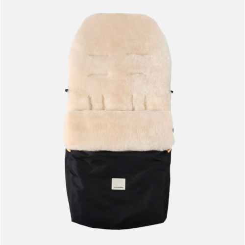 Merino Sheepskin Universal Pushchair Footmuff - Milk