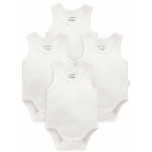 4 Pack Rib Bodysuit (newborn)