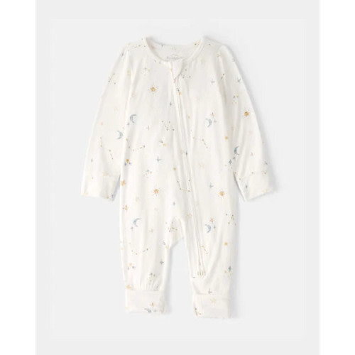 Carter's Baby Constellation 2-Way Zip PurelySoft Sleep & Play Pajama