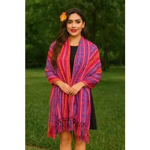 Handmade Mexican Rebozo for birth prep and labor