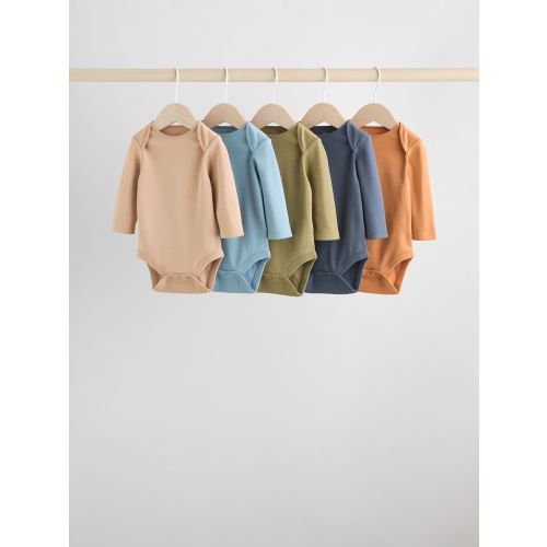Multi Baby Bodysuits 5 Pack