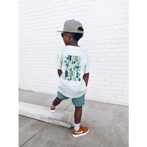 Jesus Loves Me | Ivory Graphic T-shirt – Crump Co. Shop