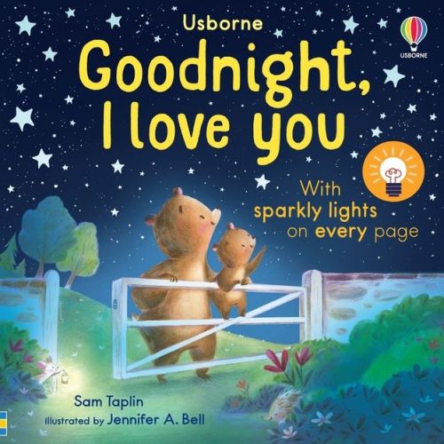 Goodnight, I Love You - (Twinkly Twinkly) by Sam Taplin (Board Book)