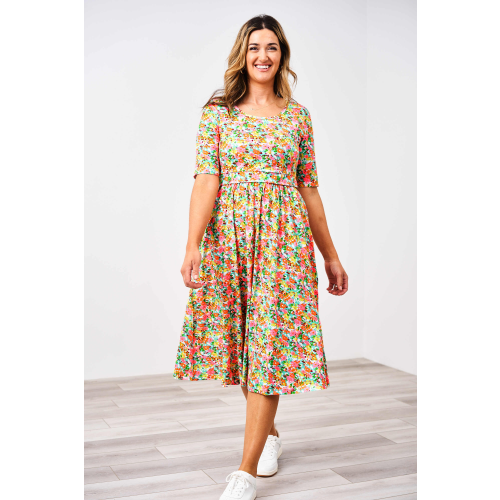 Latched Mama Classic Cotton Nursing Dress