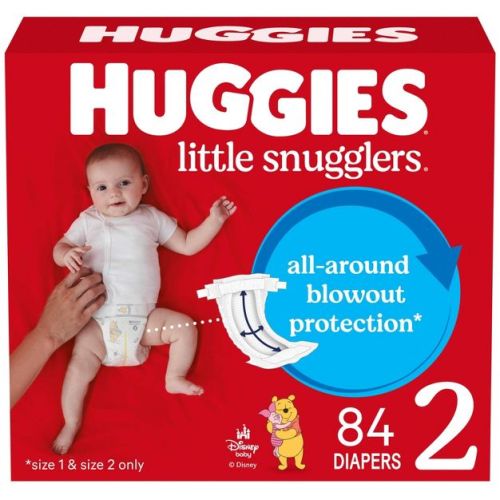 Huggies Little Snugglers Diapers - Size 2 - 84ct