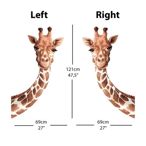 Peeking Giraffe