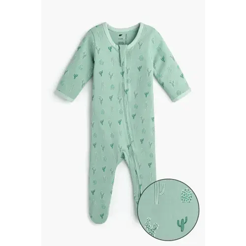 Zipper One-Piece - Organic Baby Clothes - Monica + Andy