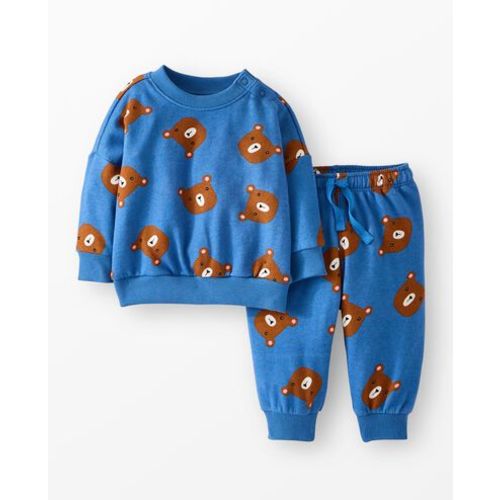 Baby French Terry Sweatshirt & Sweatpants Set