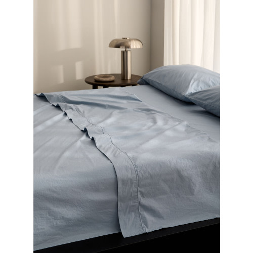 Drap contour pur coton biologique uni