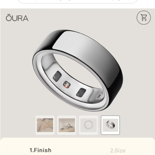Oura Ring 4 - Silver
