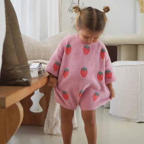STRAWBERRY ROMPER