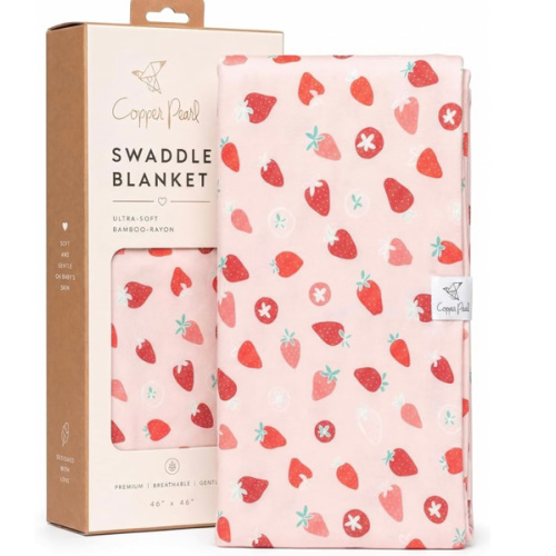 Strawberry Swaddle Blanket