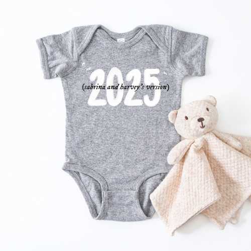 Custom Baby Announcement Bodysuit: Taylor Fan Pregnancy Reveal