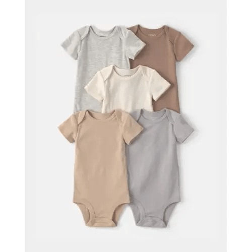 Baby 5-Pack Multipack Bodysuits | Carter's 6M