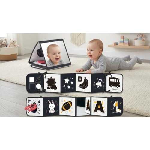 Baby Books for Newborn Sensory Toys Soft Montessori Toy for Infant Visual Stimulation
