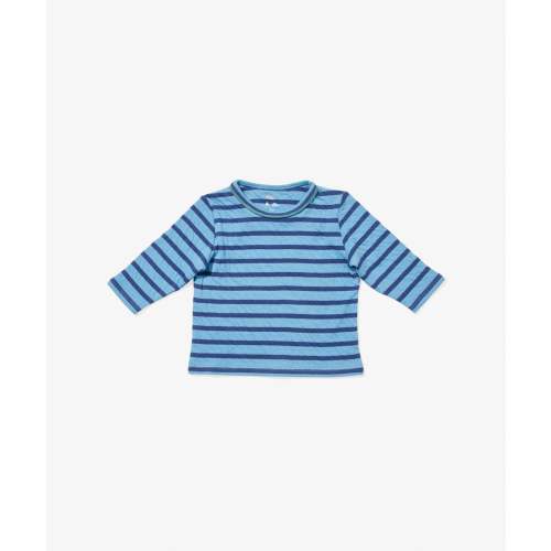 Edward Baby T-Shirt, Ocean Stripe