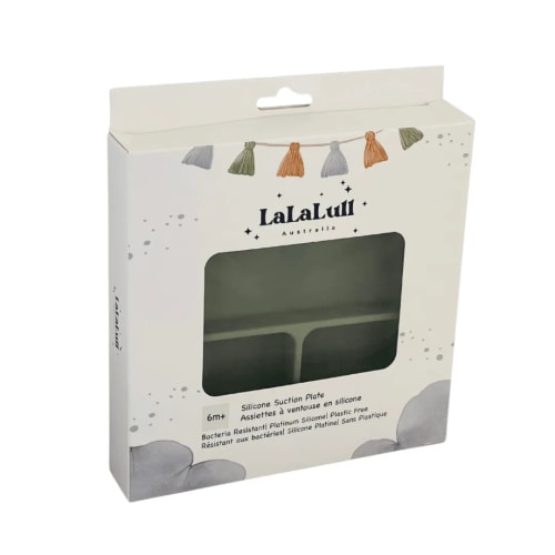 LaLaLull Australia® Suction Plate - Sage