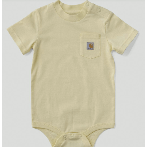 Kids' Short Sleeve Pocket Bodysuit (Baby) | Carhartt