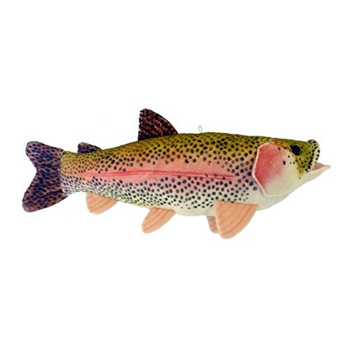 Adore 16" Sierra Rainbow Trout Plush Stuffed Animal Walltoy Wall Mount