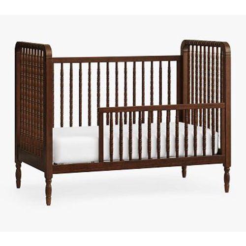 Elsie 2-in-1 Spindle Toddler Bed Conversion Kit Only, Heritage Walnut, UPS Delivery
