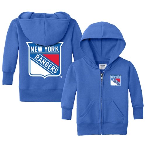 New York Rangers Chad & Jake Infant Logo Full-Zip Hoodie - Blue