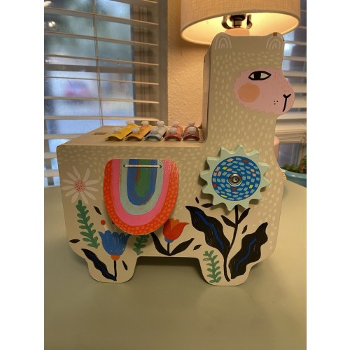 Manhattan Toy Musical Llama Wooden Instrument Activity Toddler Toy w/ Xylophone
