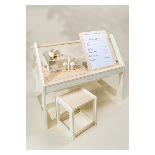 Multifunction Wooden Art & Sensory Table W/ Stools