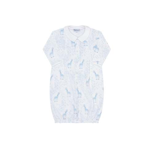 Buy Blue Giraffe Print Converter Gown | Nellapima