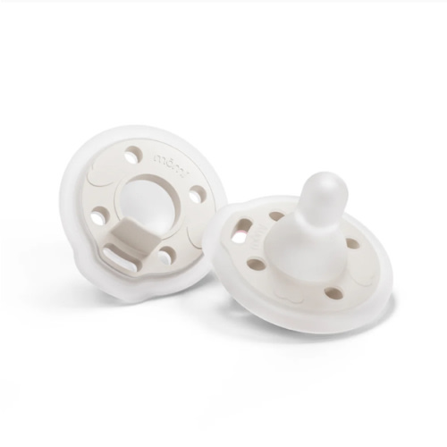 mōmi babypace pacifier 2-set - pearl