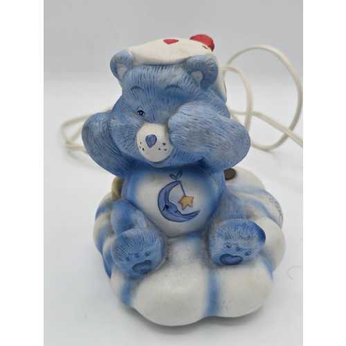 Care Bears Bedtime Bear ceramic lamp 80's