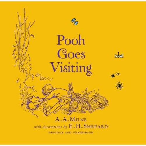 Winnie-The-Pooh: Pooh Goes Visiting - by A A Milne (Hardcover)