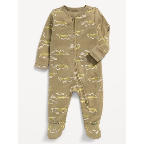 2-Way-Zip Sleep & Play Footed One-Piece for Baby