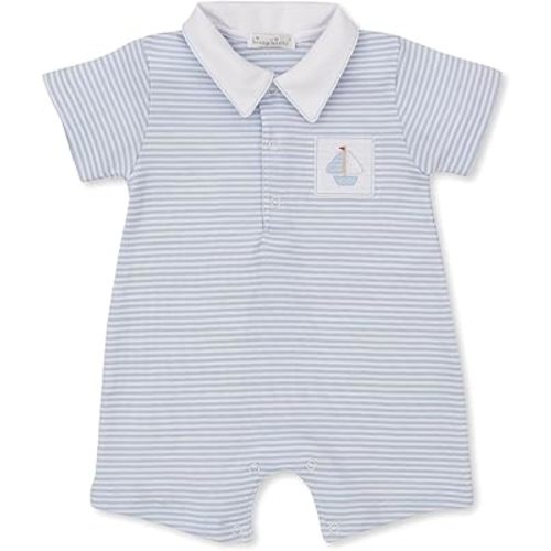 Kissy Kissy Baby Boys Infant Saturday Regatta Stripe Short Playsuit