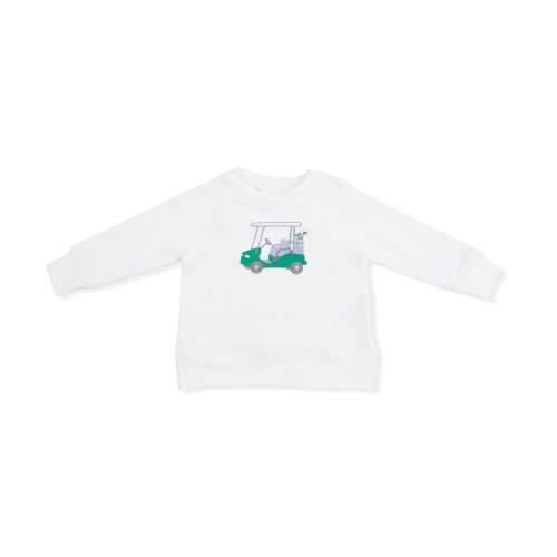 Golf Sets - Raglan Sweatshirt Golf Cart