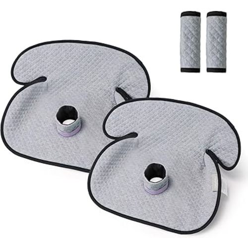 Baby Potty Training Car Seat Protector Cover, 2 Pack, Gray
